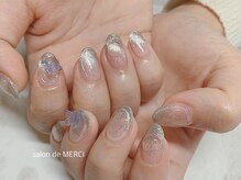 サロン ド メルシー(Salon de MERCI)/シルバーラメ×マグネット☆