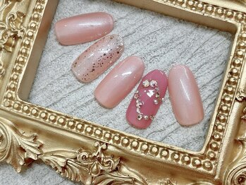 ネイルサロン ふるる 大須店/☆ミディアムネイル#329