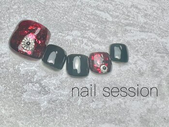 ネイルセッション(nail session)/ガーネットフットデザイン