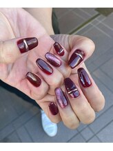 トータルサロン 白べぇーっ プラス/☆ボルドーネイル☆