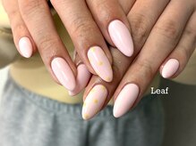 リーフ(Leaf)/ピンクネイル