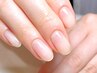 【HAND/クリアネイル】上品な艶感で自然な美爪に♪自爪の保護にもオススメ
