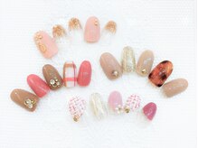 ネイルコレクション ピンク(Nail Collection Pink)/ジェル定額￥7990★ツイード