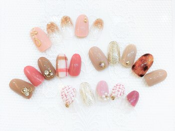 ネイルコレクション ピンク(Nail Collection Pink)/ジェル定額¥7990★ツイード