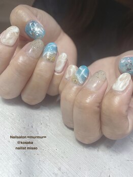 プライベート ネイルサロン マーマ(murmur)/海ネイル
