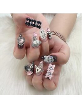 プリュム(Plume)/3D/推しネイル/キャラクター