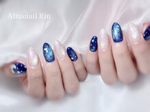 アリサネイル(ALISA NAIL)/星空ネイル