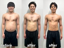 モア 札幌澄川店(MORE)/パーソナルジムMORE BeforeAfter