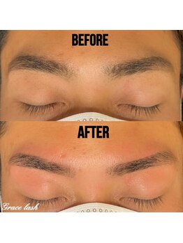グラスラッシュ 敷島店(Grace lash)/メンズアイブロウワックス