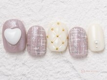 ネイルメゾン 新宿店(NAIL MAISON)/ハートキルティング韓国¥10550