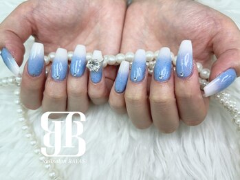 ネイルサロンレイアス(RAYAS)/白グラネイル