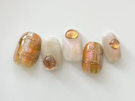 チェックネイル