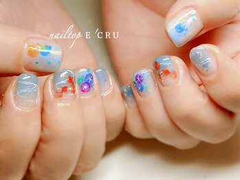ネイルトップエクル(nail top E CRU)/涼