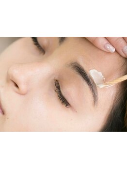 アイブロウメニューがあるサロン