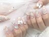 【長いネイルがかわいい！】長さ出し10本＋アートフリーコース☆