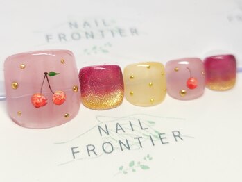 ネイルフロンティア 吉祥寺(NAIL FRONTIER)/Ｆ手描きさくらんぼ11980円