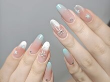ヴィーナスネイル(Venus Nail)/持ち込みデザイン　夏