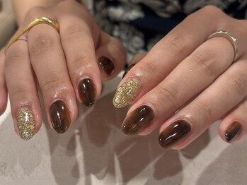 チャーム(charmu.)/べっ甲ネイル