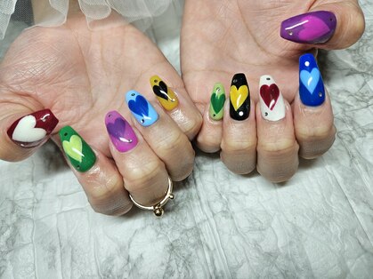 シュガーネイル(sugar nail)の写真