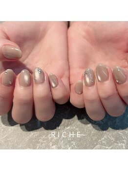 馴染みピンクブラウンマグネット