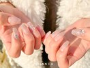 ラメグラデザインネイル☆￥7500
