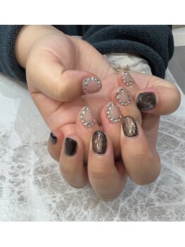 ブライズ(BRISE)/☆ちぐはぐネイル☆