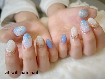 アット ウィル ヘアー ネイル(at will hair nail)/ニュアンスネイル
