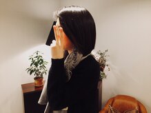小顔矯正整体サロン イクサス(IxAS)/髪をバッサリと！