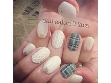 ティアラ(Tiara)/ニット×チェック