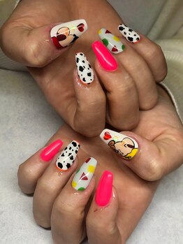 モレリア(morelia)/キャラクターネイル