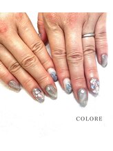 クロレ(COLORE)/キラキラ　シェルネイル♪