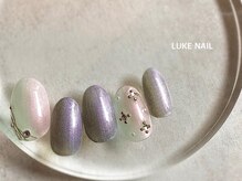 ルークネイル 恵比寿店(LUKE NAIL)/マグネットストーンネイル　夏秋