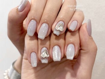 ミリー アイネ アイラッシュ アンド ネイル 池袋(Millie ainee Eyelash＆Nail)/水色マグネット