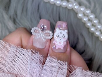 ネイル アリーズ セカンド(nail Allies 2nd)/3Dパーツ 痛ネイル ピンク