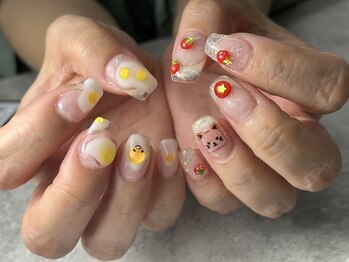 アンジュール(unjour)の写真/【初回オフ無料】それぞれの良さを最大限に引き出すアートをご提案。デザイン力が自慢のサロンで満足度UP♪