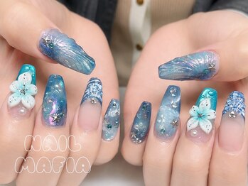 ネイルマフィア 新宿(NAIL MAFIA)の写真/【圧倒的な技術力】JNA本部認定講師在籍の実力派サロン!お爪に優しいフィルイン施術♪1ヶ月浮きなく快適に!