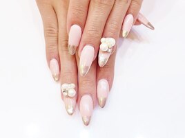 スカルプ付放/ミラーネイル