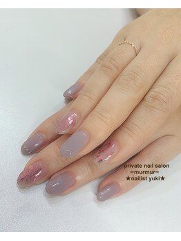 プライベート ネイルサロン マーマ(murmur)/ホイルネイル