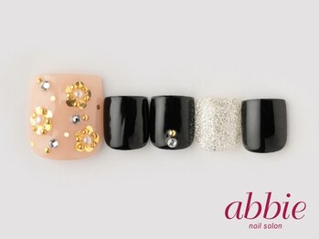 ネイルサロン アビー グランデュオ蒲田店(abbie)/アンティークフラワー￥12353