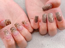 モレリア(morelia)/アニマル柄フレンチアートし