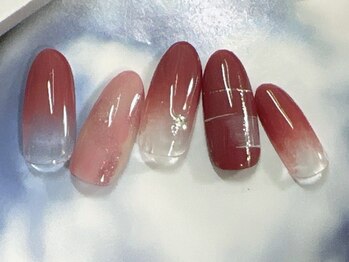 ビューティーネイルサロン クリアーズ(Clears)/冬カラーグラデーション