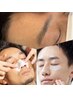 メンズ人気No2【メンズ眉スタイリング＋小鼻黒ずみケア＋アイパック付】¥9000