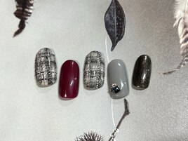 ツイードネイル