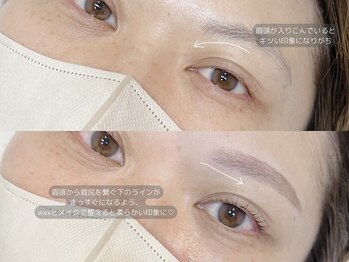 ナラ(nala.)/眉毛スタイリング×まつ毛パーマ