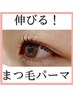 【自まつ毛を伸ばす】まつげパーマ＆ラッシュアディクト（フルケアコース）