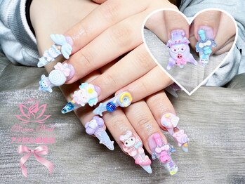 ナナネイル アメ村心斎橋店(NaNa Nail)/長さ出し/持ち込みOK/アート10本