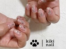 キキネイル 二子玉川(kikinail)/クリアニュアンス/夏ネイル