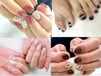 ネイルサロン きらら 平塚店の写真/《お出かけ前or仕事終わりに♪》初回オフ無料!!シンプル~華やかまで◎自爪を傷つけないパラジェル取扱店!