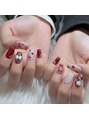 ネイル＆パーツケアrinory石巻店 ガーリーネイルも大得意です*+.ちゅるんネイルしましょう*^^*