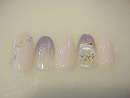 クリスマスネイル